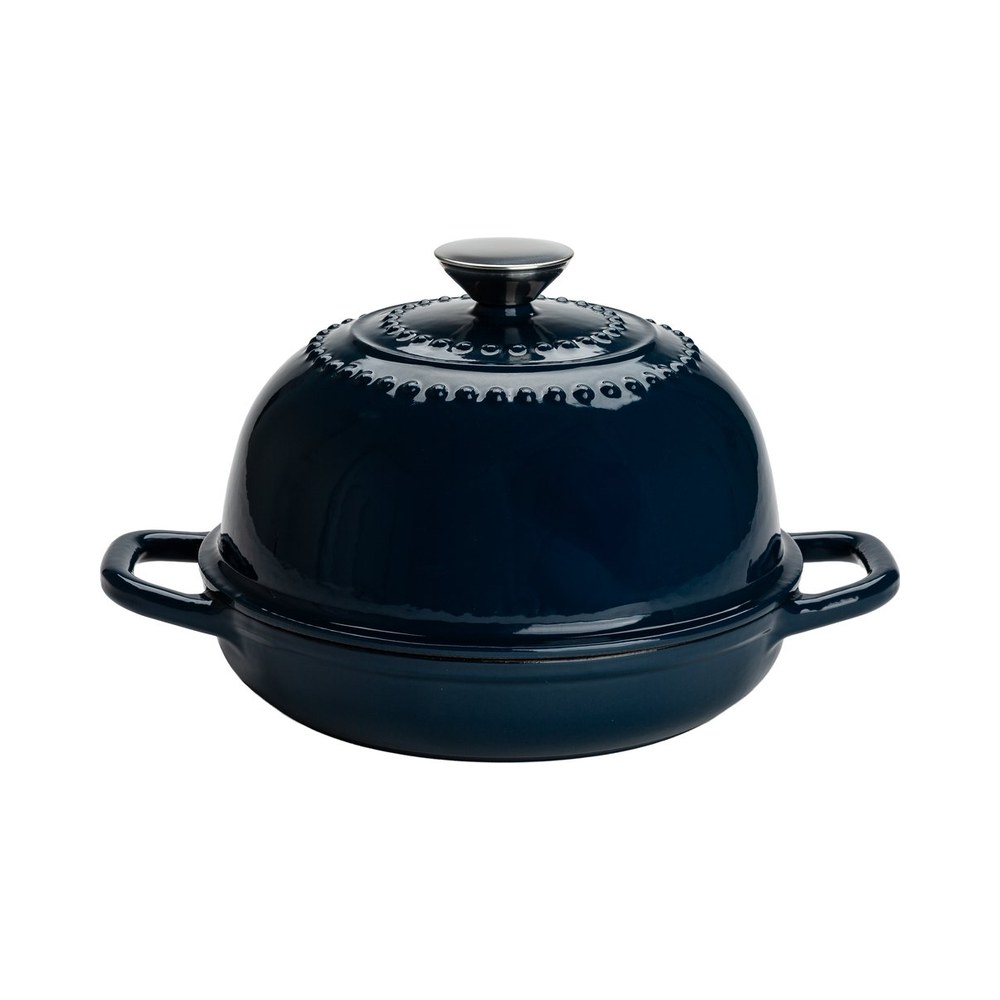 Country Living enameled cast iron sourdough bread oven in navy, a Crystal Ball call that became product