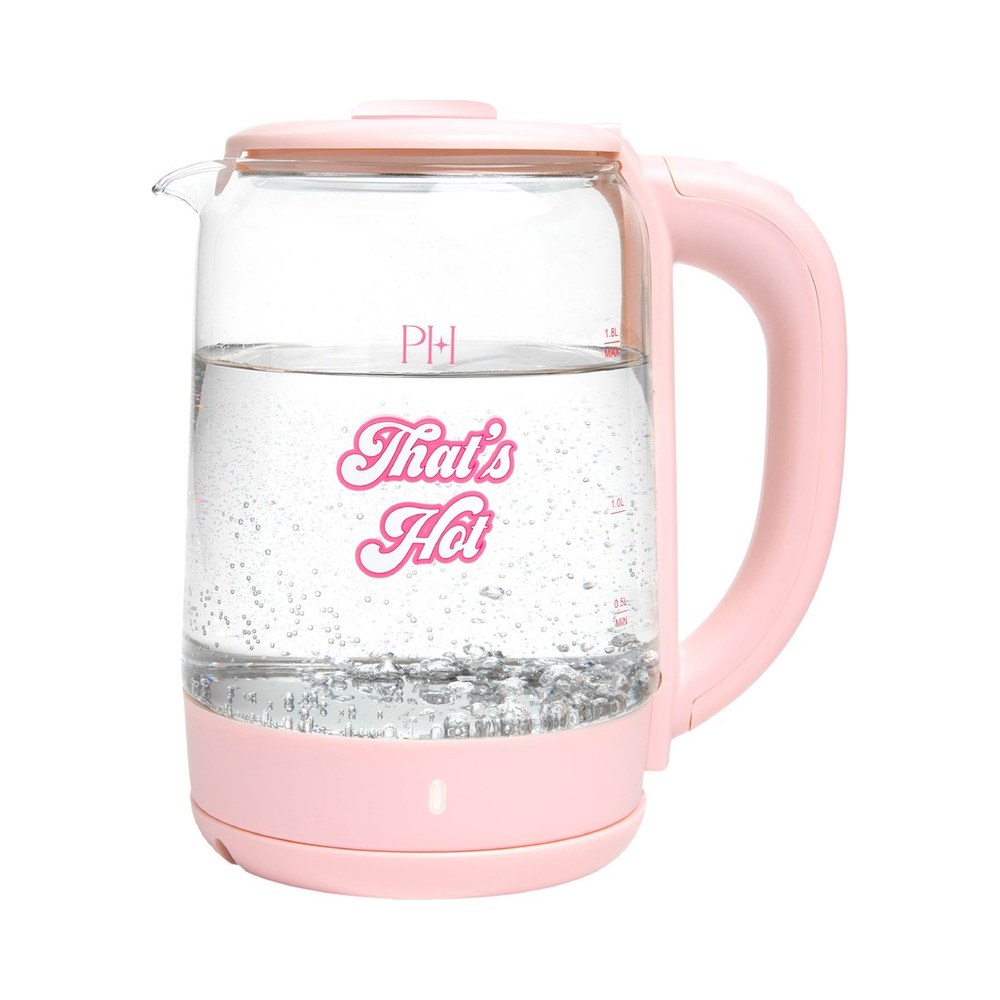 Paris Hilton 1.8L glass electric kettle, a Crystal Ball call that became product