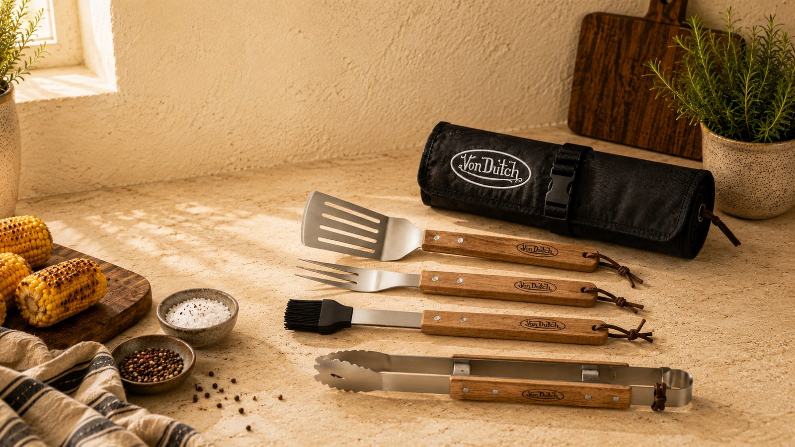 Von Dutch BBQ tool set